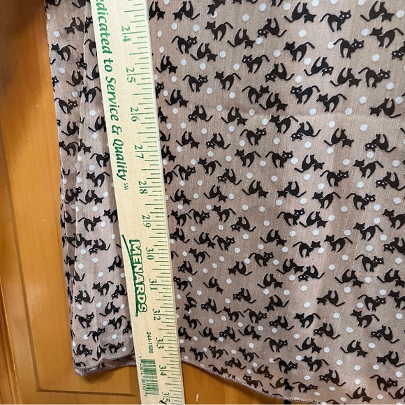 Aryeh Black Cat Dress Size Small NWT - Picture 11 of 13